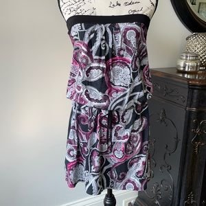 WHBM Strapless Romper skirt-M